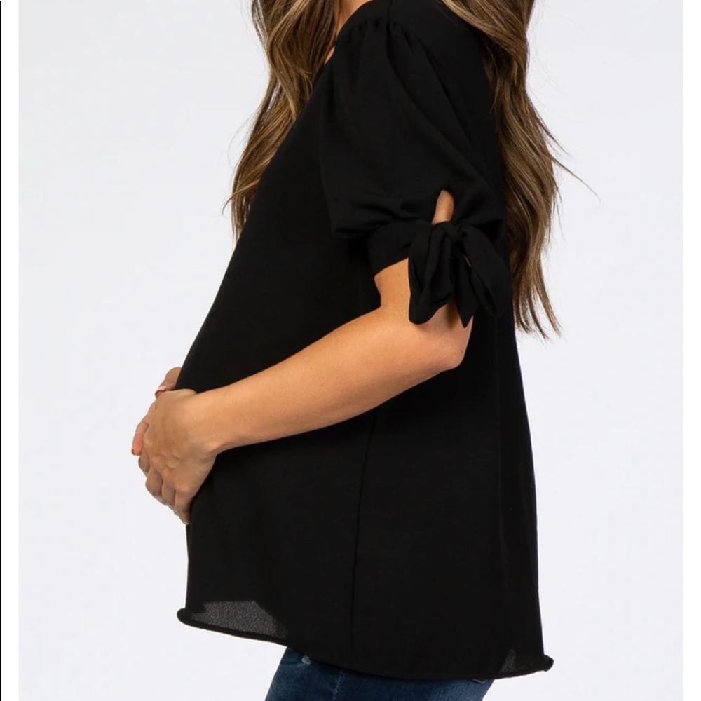 Pink Blush Maternity Top